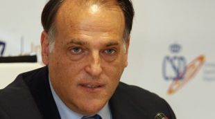 El president de la Lliga, Javier Tebas
