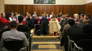 Un moment del ple de Figueres on s'ha aprovat el plec de condicions per posar a concurs el nou contracte d'escombraries