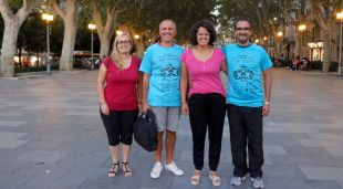 Alguns dels integrants de l'Associació Amics Solidaris de Figueres
