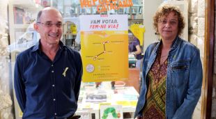 Presentació de la cadena humana que unirà Sant Julià de Ramis i Aiguaviva