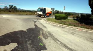 El punt on va tenir lloc l'accident