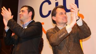 artur mas, santi vila, presentació, candidatura, CiU, Girona