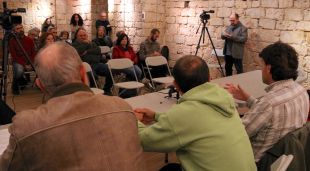 Un moment del ple extraordinàri de Bellcaire d'Empordà on s'ha aprovat suspendre la tramitació del projecte