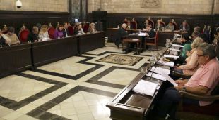 Un instant del ple ordinari celebrat