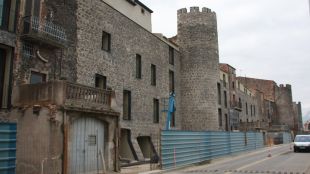 restauració, muralla, hostalric