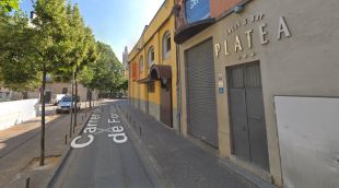 El punt on el jove fou apunyalat durant la baralla