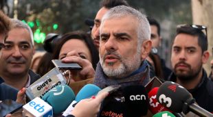 Carlos Carrizosa, portaveu del grup Ciutadans al Parlament, aquest matí