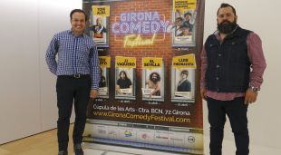 El promotor de la Cúpula de les Arts, Genís Matabosch, i el programador d'espectacles Oscar González