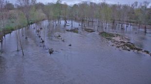 muga, riu, cabdal, pluja