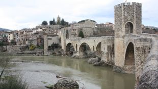 fluvià, besalú, pont