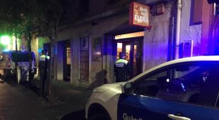 Dispositiu policial el novembre de l'any passat en un dels bars considerats problemàtics per l'Ajuntament
