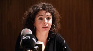 L'advocada de la defensa dels detinguts pel tall de l'AVE, Dolors Vinyets