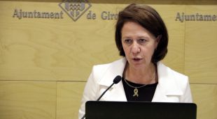 L'alcaldessa de Girona, Marta Madrenas, aquest matí
