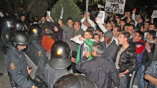 manifestació, salt, óscar