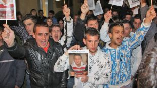 manifestació, óscar, cruz, salt