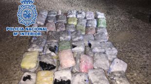La droga comissada a la Jonquera per la policia espanyola