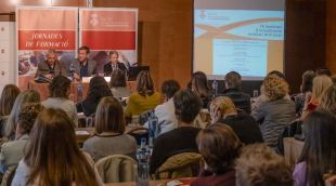 Un moment del seminari, aquest matí al Carlemany