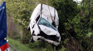 El vehicle on ha mort un conductor a Bàscara