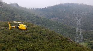 Un helicòpter d'Endesa per prevenir incendis