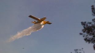 gavarres, incendi, hidroavió
