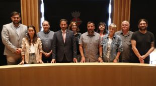 L'equip de govern de Blanes format per ERC i Blanes en Comú Podem