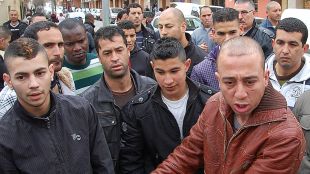 enfrontament, manifestació, veïns, Salt, immigrants, immigració, seguretat