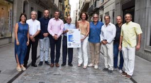 Foto de família de la presentació de la cursa d'enguany