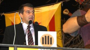 Joan Laporta, independència, consultes, discurs