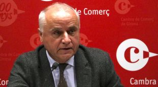 El president de la Cambra de Comerç de Girona, Jaume Fàbrega