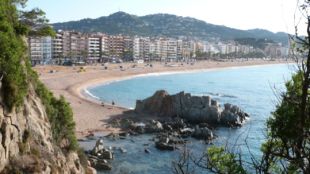 lloret, platja, sud