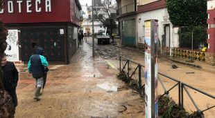 Tossa durant el temporal el dimarts