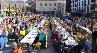 Acte final a Olot