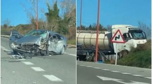 Els vehicles implicats en l'accident