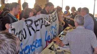 consell, protesta, UdG