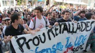 retallades, manifestació, UdG