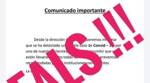 El fals comunicat que s'ha distribuït per les xarxes
