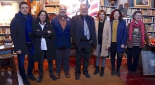 Les autoritats locals i de la Generalitat implicades en el conveni signat del taller de Fontserè a Porqueres