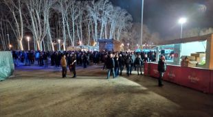 Un instant de les barraques celebrades aquest dissabte