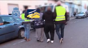 Un moment de la detenció