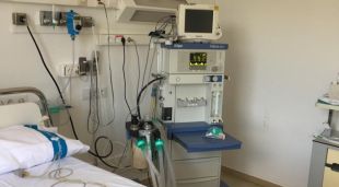 Un respirador cedit per una clínica veterinària