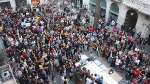 acampada, Girona, acampadagirona, aèria