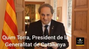 Quim Torra participant de la lectura