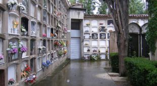 Interior del cementiri de la ciutat