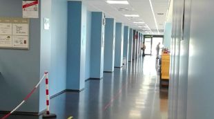 Les consultes externes de l'hospital de Blanes, amb les mesures adoptades per prevenir contagis de la covid-19