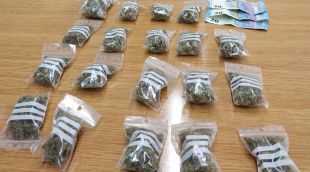 La marihuana intervinguda dilluns