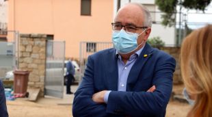 El conseller d'Educació, Josep Bargalló, aquest matí