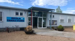 Exterior de l'Escola Fanals d'Aro