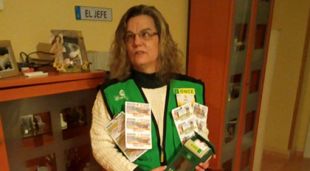 La venedora de la butlleta premiada, Rosa Pinto