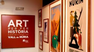Una part de la mostra de cartells