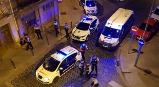 Agents en un incident registrat aquest cap de setmana a Figueres